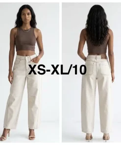 Jeansy Damskie, size xs-xl,Paczka 10szt ,1kolor