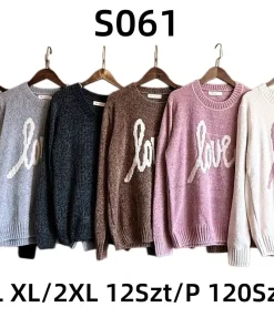 Swetry Damskie, size m/l-xl/2xl,Paczka 12szt ,mix kolor