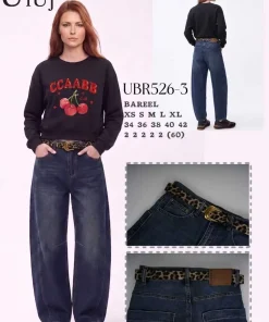 Jeansy Damskie,size xs-xl,paczka 10szt, 1 kolor