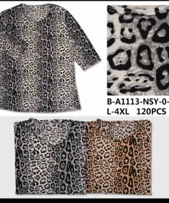 Bluzki damskie,size l-4xl,Paczka 12szt,mix kolor