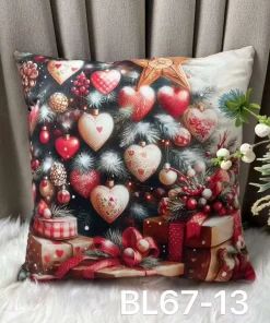 Poszewki świąteczny Romiar:40/40cm Paczka 10szt mix