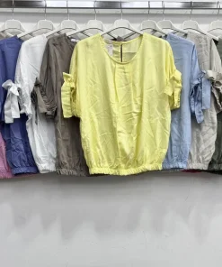Bluzki damskie , WŁOSKA,Size uni ,paczka 6 szt mix kolor