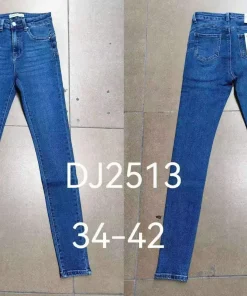 Jeansy Damskie,size 34-42,Paczka 12szt ,1kolor