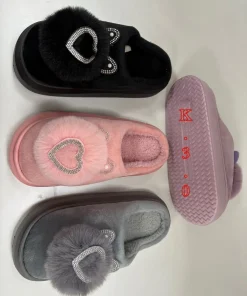 Buty Kapcie Damskie (36-41,24par)
