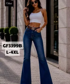 Jeansy Damskie, size l-4xl,Paczka 10szt, 1 kolor