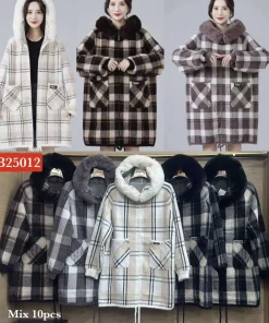 Kurtki damskie, size uni,paczka 10szt,mix kolor