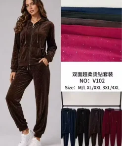 Komplety Damskie, size m/l-3xl/4xl,Paczka 12szt ,mix kolor