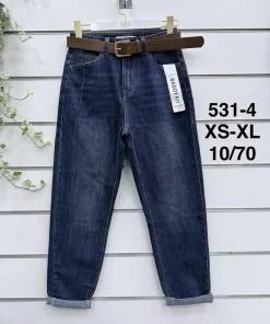 Jeansy Damskie,size xs-xl,paczka 10szt, 1 kolor