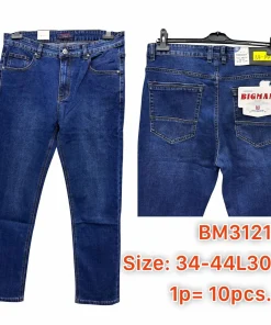 Spodnie JEANSOWE MĘSKA,size 34-44,Paczka 10szt, 1kolor
