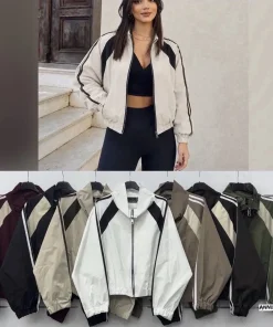 Kurtki Damskie WŁOSKA,Size uni,paczka 6szt, mix kolor