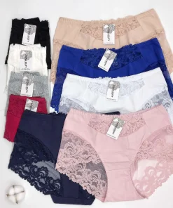 Majtki Damskie,Size 3xl-5xl,paczka 24szt, mix kolor