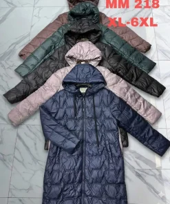 Kurtki damskie ,size xl-6xl,Paczka 6szt, 1kolor