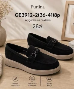 Buty Półbuty Damskie (36-41, 8par)