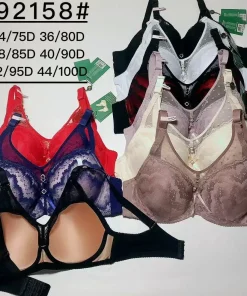 Biustonosz D Damskie,size 34/75-44/100,paczka 6szt, 1 kolor