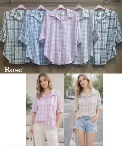 Koszule damskie, size uni,paczka 6szt,mix kolor