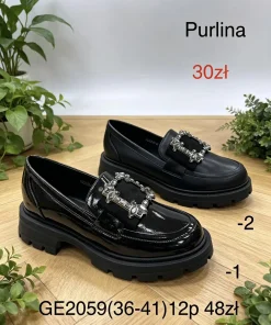 Buty Półbuty Damskie (36-41, 12par)