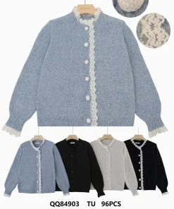 Swetry damskie ,size uni,Paczka 8szt, mix kolor