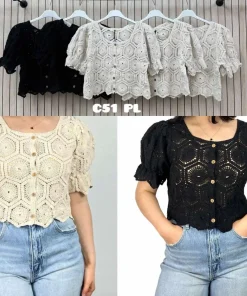 Bluzki damskie WŁOSKA,Size uni ,paczka 6 szt mix kolor