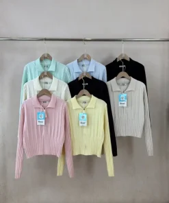 Swetry Damskie,Size uni,paczka 6szt, mix kolor