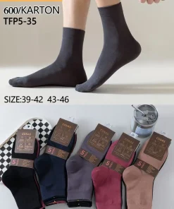 Skarpety MĘSKIE,Size 39-46,paczka 40szt, mix kolor
