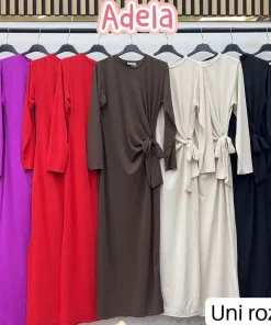 Sukienki Damskie WŁOSKA,Size uni,paczka 6szt, mix kolor