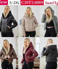 Kurtki Damskie, size s-2xl,Paczka 5szt ,1 kolor