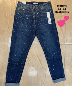 Jeansy Damskie,size 44-54,Paczka 10szt ,1kolor