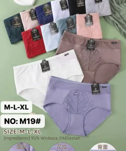 Majtki Damskie,size m-xl,paczka 24szt, mix kolor