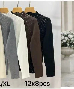 Swetry damskie,Size s/m-l/xl,paczka 8szt, mix kolor