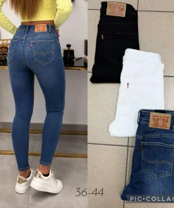 Jeansy Damskie,Size 36-44,paczka 10szt, 1 kolor