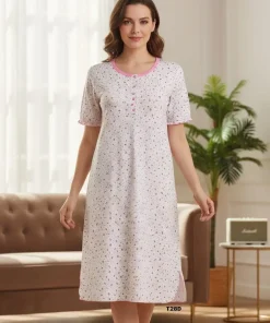 Koszule nocne damskie,size m-3xl, Paczka 10szt ,mix kolor