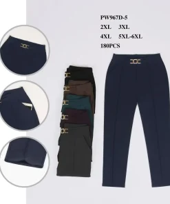 Spodnie Damskie, size 2xl/3xl-5xl/6xl,Paczka 12szt ,mix kolor