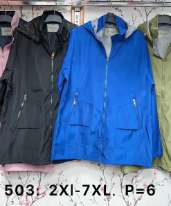 Kurtki damskie ,size 2-7xl,Paczka 6szt ,1kolor