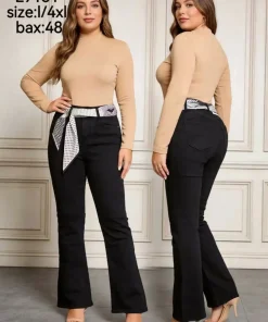 Jeansy Damskie, size l-4xl,Paczka 12szt, 1 kolor
