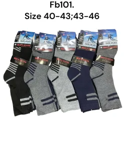 Skarpety MĘSKIE,size 40-46,paczka 40szt ,mix kolor