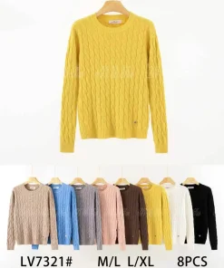 Swetry damskie,size m/l-l/xl,paczka 8szt ,mix kolor