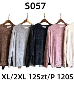 Swetry Damskie,size m/l-xl/2xl,Paczka 12szt,mix kolor