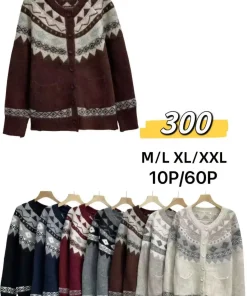 Swetry damskie,Size m/l-xl/2xl,paczka 12szt,mix kolor