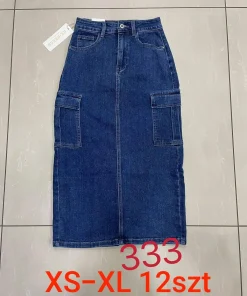 Spódnica długa damskie,size xs-xl,paczka 12szt ,1kolor