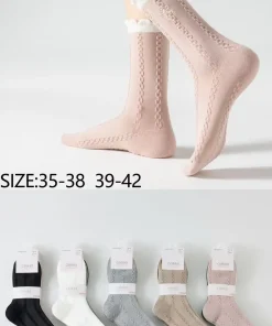 Skarpety Damskie, size 35-42,Paczka 40szt, 1 kolor