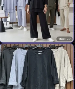 Komplety Damskie WŁOSKA,Size uni,paczka 6szt, mix kolor