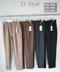 Spodnie damskie ,size 2/3xl-5/6xl ,Paczka 12szt,mix kolor