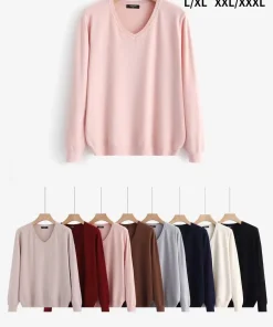 Swetry damskie,size l/xl-2/3xl,Paczka 12szt ,mix kolor