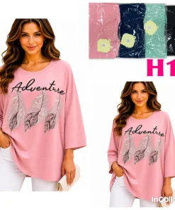 Bluzki Damskie,Size m/l-xl/2xl,paczka 12szt, mix kolor