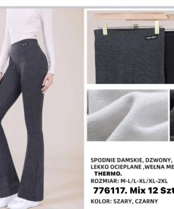 Leginsy Damskie, size m/l-xl/2xl,Paczka 12szt, mix kolor