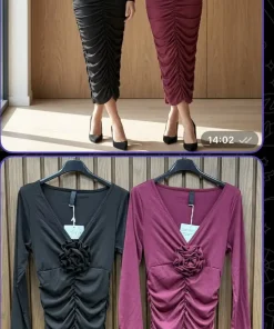 Sukienki Damskie WŁOSKA,Size uni,paczka 6szt, mix kolor