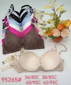 Biustonosz C Damskie,size 36/80-42/95,Paczka 6szt,1kolor