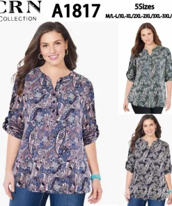 Bluzki damskie, size m-5xl,paczka 12szt,mix kolor