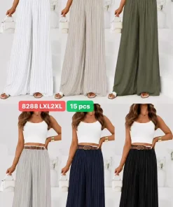Spodnie Damskie,Size l-2xl,paczka 15szt, mix kolor