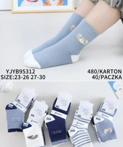 Skarpety DZIECIĘCA,Size 23-30,paczka 40szt, mix kolor